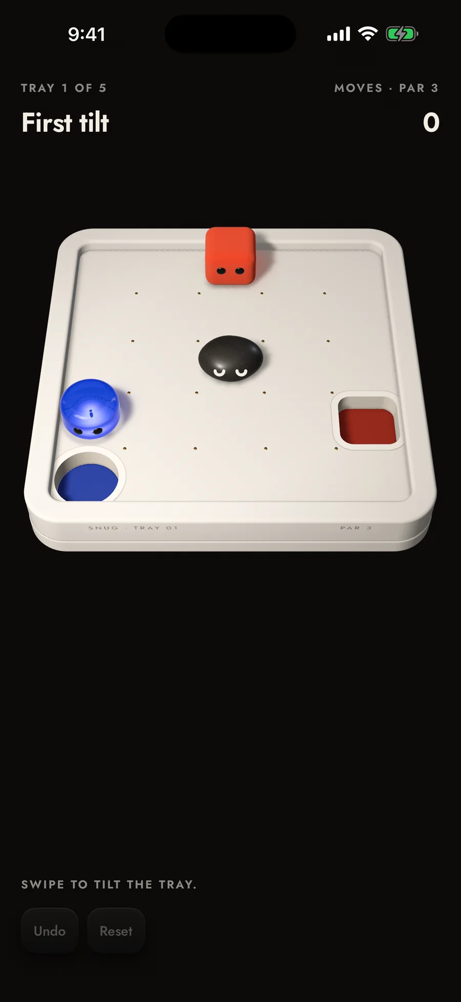 The first iPhone build of tray one